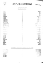 Load image into Gallery viewer, St. Florian Choral Thomas Doss