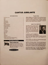 Load image into Gallery viewer, Cantus Jubilante David Shaffer