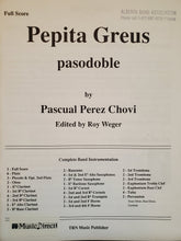 Load image into Gallery viewer, Pepita Greus (Pasadoble) Pascual Perez Chovi