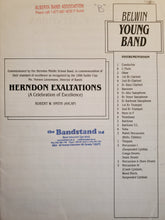 Load image into Gallery viewer, Herndon Exaltations Robert W. Smith