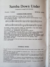 Load image into Gallery viewer, Samba Down Under Ed Wilson