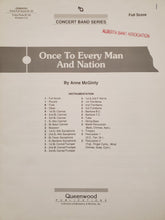 Load image into Gallery viewer, Once to Every Man and Nation Anne McGinty
