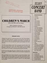 Load image into Gallery viewer, Children's March 'Over the Hills and Far Away' Percy Aldridge Grainger arr. Frank Erickson