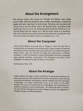 Load image into Gallery viewer, Entry of the Gladiators Juluis Fucik arr. Andrew Balent