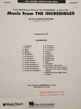 Load image into Gallery viewer, Music from The Incredibles Michael Giacchino Jay Bocook