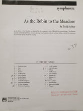 Load image into Gallery viewer, As the Robin to the Meadow Todd Stalter