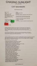Load image into Gallery viewer, Chasing Sunlight Cait Nishimura