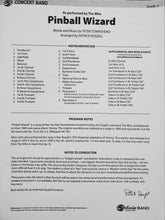 Load image into Gallery viewer, Pinball Wizard Peter Townshend arr. Patrick Roszell