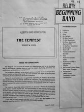 Load image into Gallery viewer, The Tempest Robert W. Smith