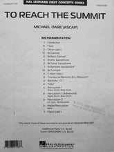 Load image into Gallery viewer, To Reach the Summit Michael Oare