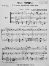 Load image into Gallery viewer, Sine Nomine Processional R. V. Williams & E. Rosenberg arr. Bruce H. Houseknecht