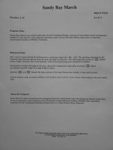 Load image into Gallery viewer, Sandy Bay March Brian West