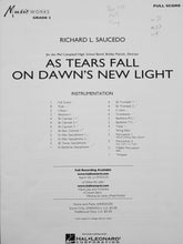 Load image into Gallery viewer, As Tears Fall on Dawn's New Light Richard L. Saucedo