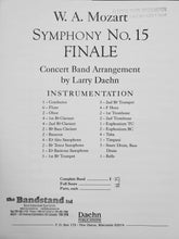 Load image into Gallery viewer, Symphony No. 15 Finale Presto Wolfgang A. Mozart arr. Larry Daehn