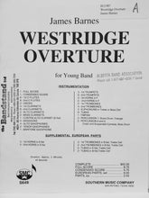 Load image into Gallery viewer, Westridge Overture James Barnes