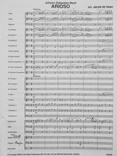 Load image into Gallery viewer, Arioso Johann Sebastien Bach arr. Jacob de Haan