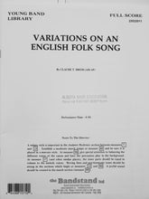 Load image into Gallery viewer, Variations on an English Folk Song Claude T Smith