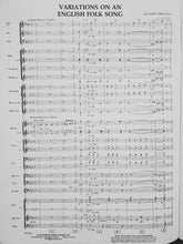 Load image into Gallery viewer, Variations on an English Folk Song Claude T Smith
