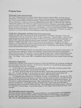 Load image into Gallery viewer, Scenes from Old Russia Peter I. Tchaikovsky, Modest Mussorgsky arr. Kenneth Singleton