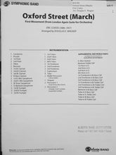 Load image into Gallery viewer, Oxford Street (March) Eric Coates arr. Douglas E. Wagner