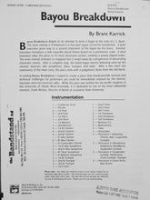 Load image into Gallery viewer, Bayou Breakdown Brant Karrick