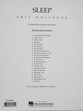 Load image into Gallery viewer, Sleep Eric Whitacre
