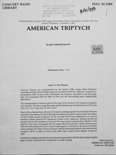 Load image into Gallery viewer, American Triptych Jim Curnow