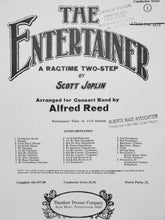 Load image into Gallery viewer, The Entertainer Scott Joplin arr. Alfred Reed