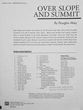 Load image into Gallery viewer, Over Slope and Summit Douglas Akey