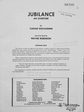 Load image into Gallery viewer, Jubilance Caesar Giovannini arr. Wayne Robinson