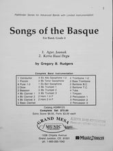 Load image into Gallery viewer, Songs of the Basque Gregory Rudgers