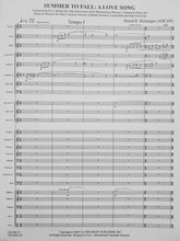 Load image into Gallery viewer, Summer to Fall: A Love Song David Holsinger