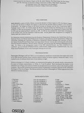 Load image into Gallery viewer, Passacaglia (Homage on B-A-C-H) Ron Nelson