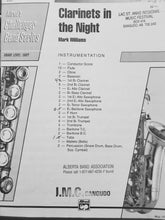 Load image into Gallery viewer, Clarinets in the Night Mark Williams