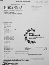 Load image into Gallery viewer, Hosanna! Micheal Praetorius arr. Philip Gordon