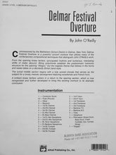 Load image into Gallery viewer, Delmar Festival Overture John O'Reilly