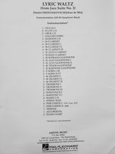 Load image into Gallery viewer, Lyric Waltz Dmitri Shostakovitch arr. Johan De Meiji