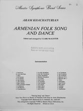 Load image into Gallery viewer, Armenian Folk Song and Dance Aram Khachaturian arr. Clark McAlister