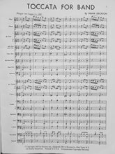 Load image into Gallery viewer, Toccata for Band Frank Erickson