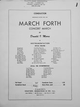 Load image into Gallery viewer, March Forth Donald I. Moore