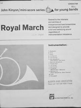 Load image into Gallery viewer, Royal March John Kinyon