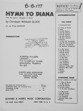 Load image into Gallery viewer, Hymn To Diana C. W. Gluck arr. Philip Gordon
