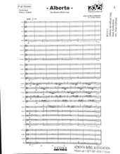 Load image into Gallery viewer, Alberta; The Official Song Mary Kiftenbeld arr. Allan Gilliland