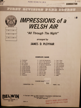 Load image into Gallery viewer, Impressions of a Welsh Air "All Through the Night" arr. James D Ployhar