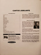 Cantus Jubilante David Shaffer