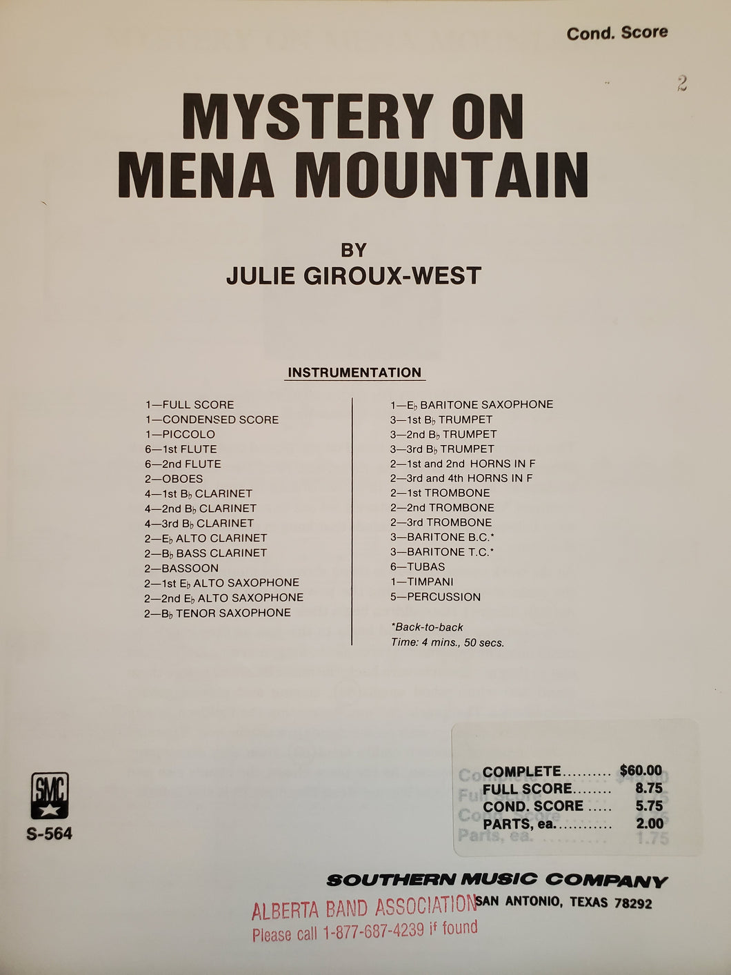 Mystery on Mena Mountain Julie Giroux-West