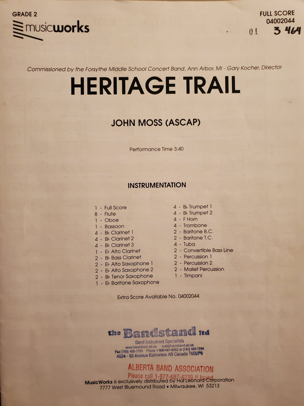 Heritage Trail John Moss