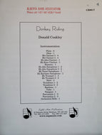 Donkey Riding Donald Coakley