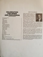 Celebration for Winds and Percussion James Swearingen