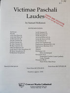 Victimae Paschali Laudes Samuel Hollomon